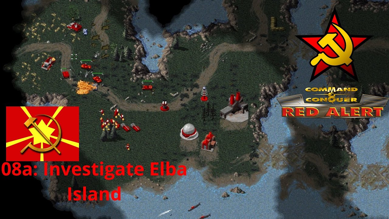 OpenRA: Red Alert | Soviet Mission 8A: Investigate Elba Island