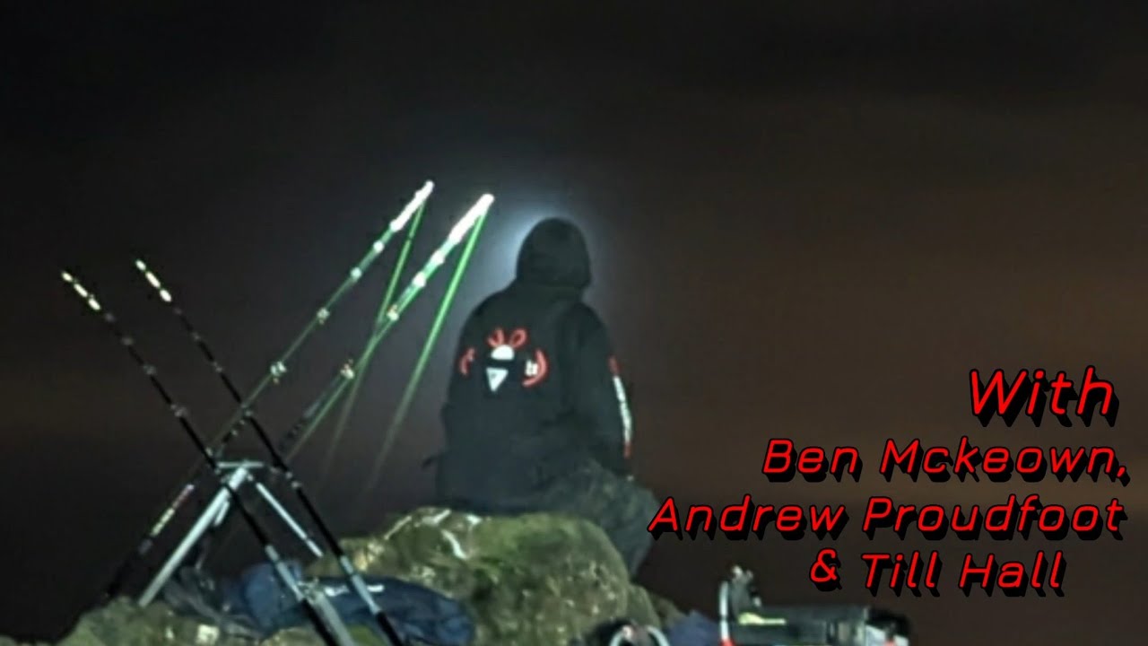 Take Me Out Fishing, UK Shore Angling. Fishing for Spurdogs on the North Devon Coast