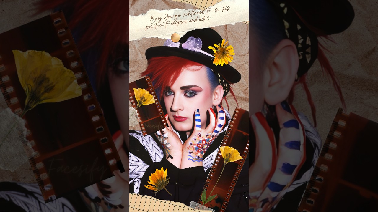 One of the 80s Music Icon | Boy George. 