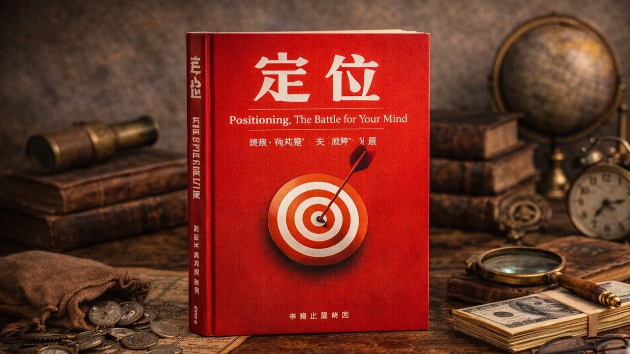 《定位》阿尔·里斯&特劳特：为什么越拼命越赚不到钱？揭秘普通人拒绝内卷的降维打击战术