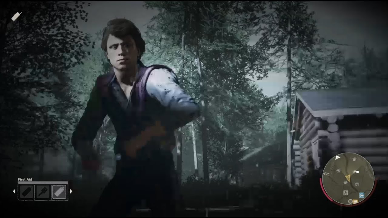 Friday the 13th Game Chad Kensington Gameplay Packanack Small Escaping Alone in 4 Seater Roy Burns