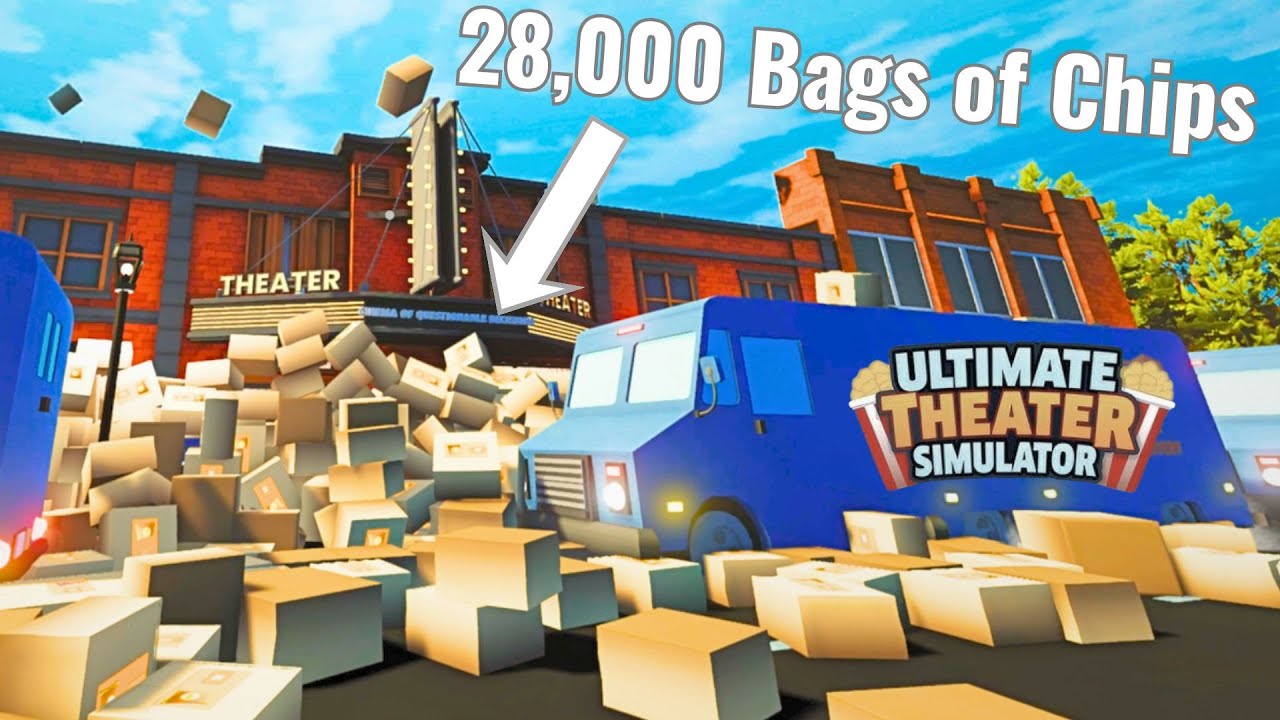 I Broke This Theater Simulator By Ordering 28,000 Bags of Chips
