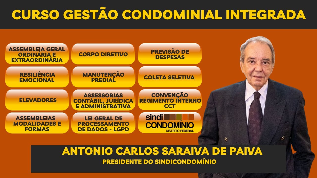 Como aprender curso de Gest&atilde;o Condominial Integrada