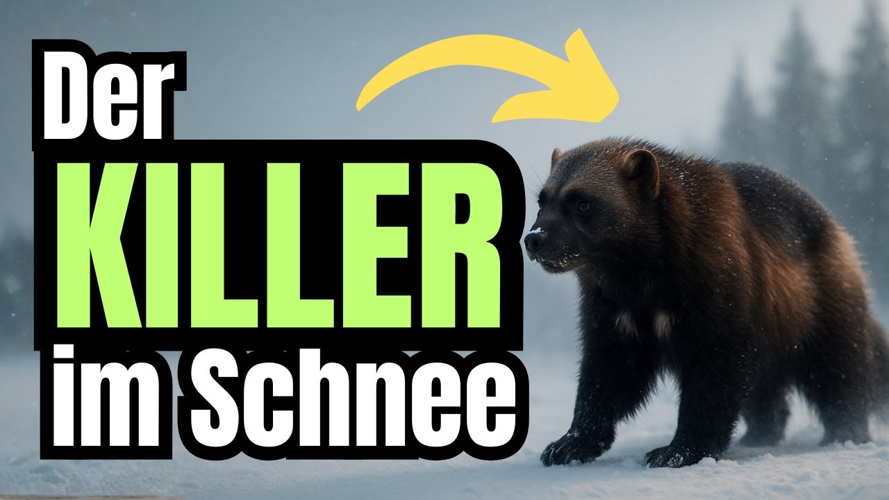 🐺❄️ Der Vielfra&szlig;: die BRUTALE Wahrheit - kleiner als ein Wolf, wilder als ein L&ouml;we 🐺❄️