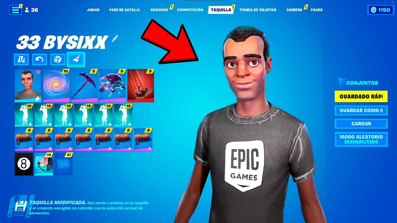 Conseguí la Cuenta de un Empleado de Epic en Fortnite! ($50.000)