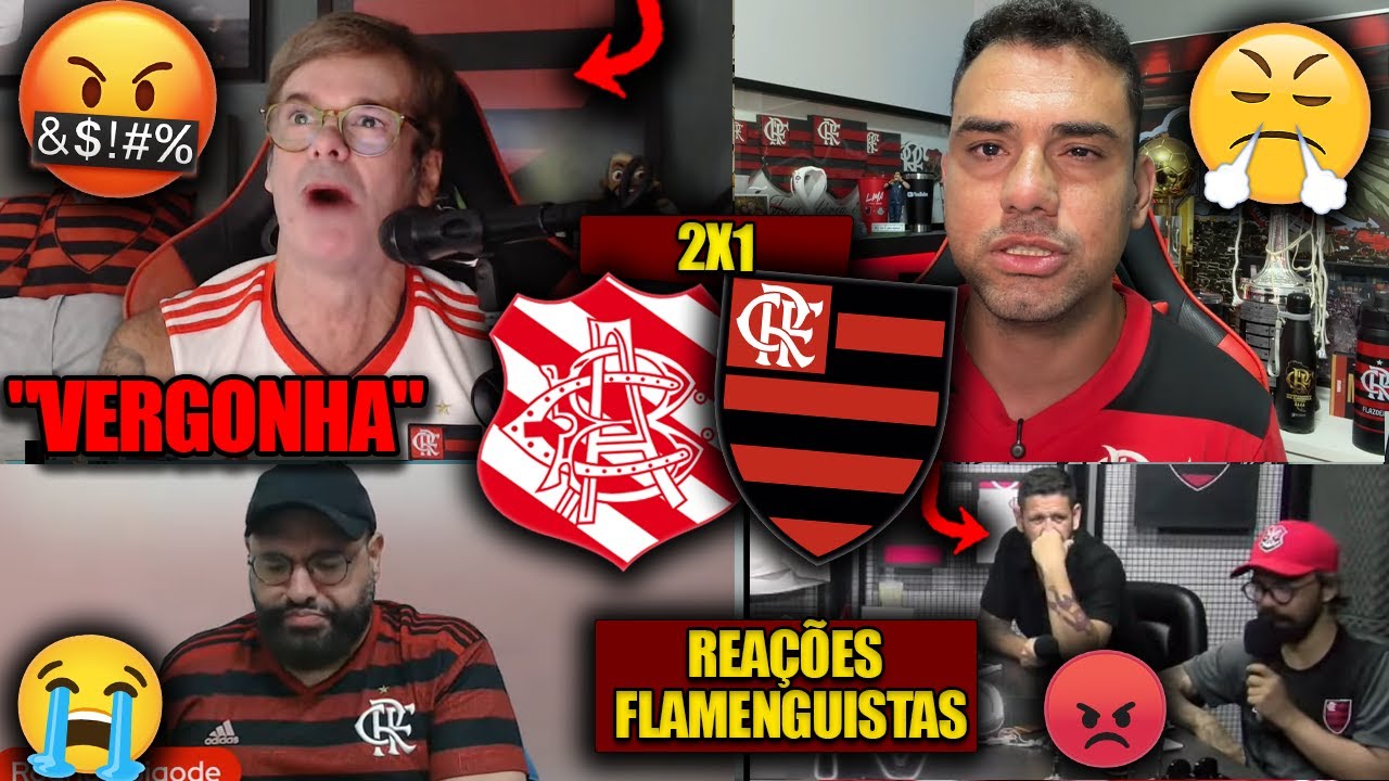 REA&Ccedil;&Otilde;ES dos FLAMENGUISTAS - BANGU 2x1 FLAMENGO - CARIOC&Atilde;O 2026 - REACT VAMOS RIR DO FLA!