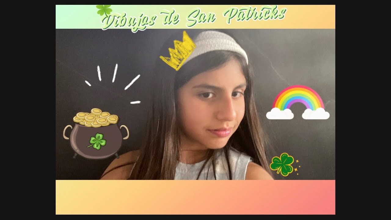 DIBUJOS CON TEMÁTICA DE SAN PATRICKS DAY 🍀 ✨ 🌈 