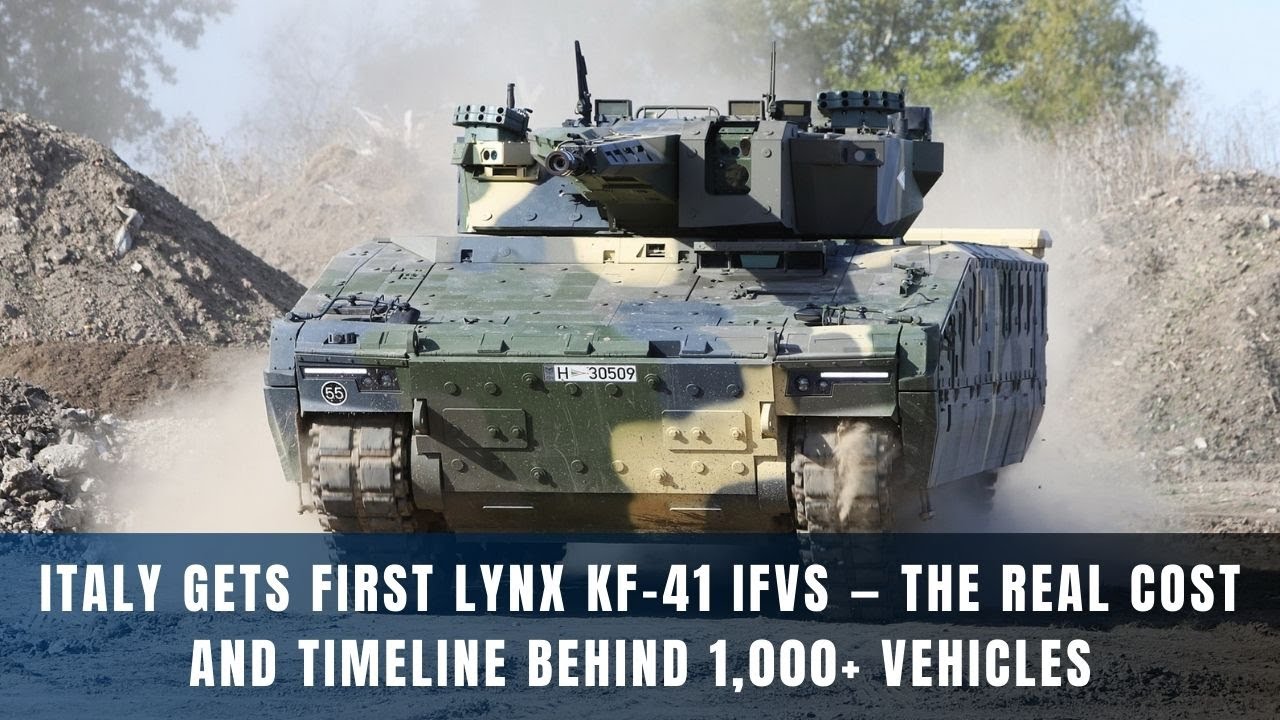 Италия получила первые БМП Lynx KF-41 &mdash; реальная стоимость и сроки поставки более 1000 машин.