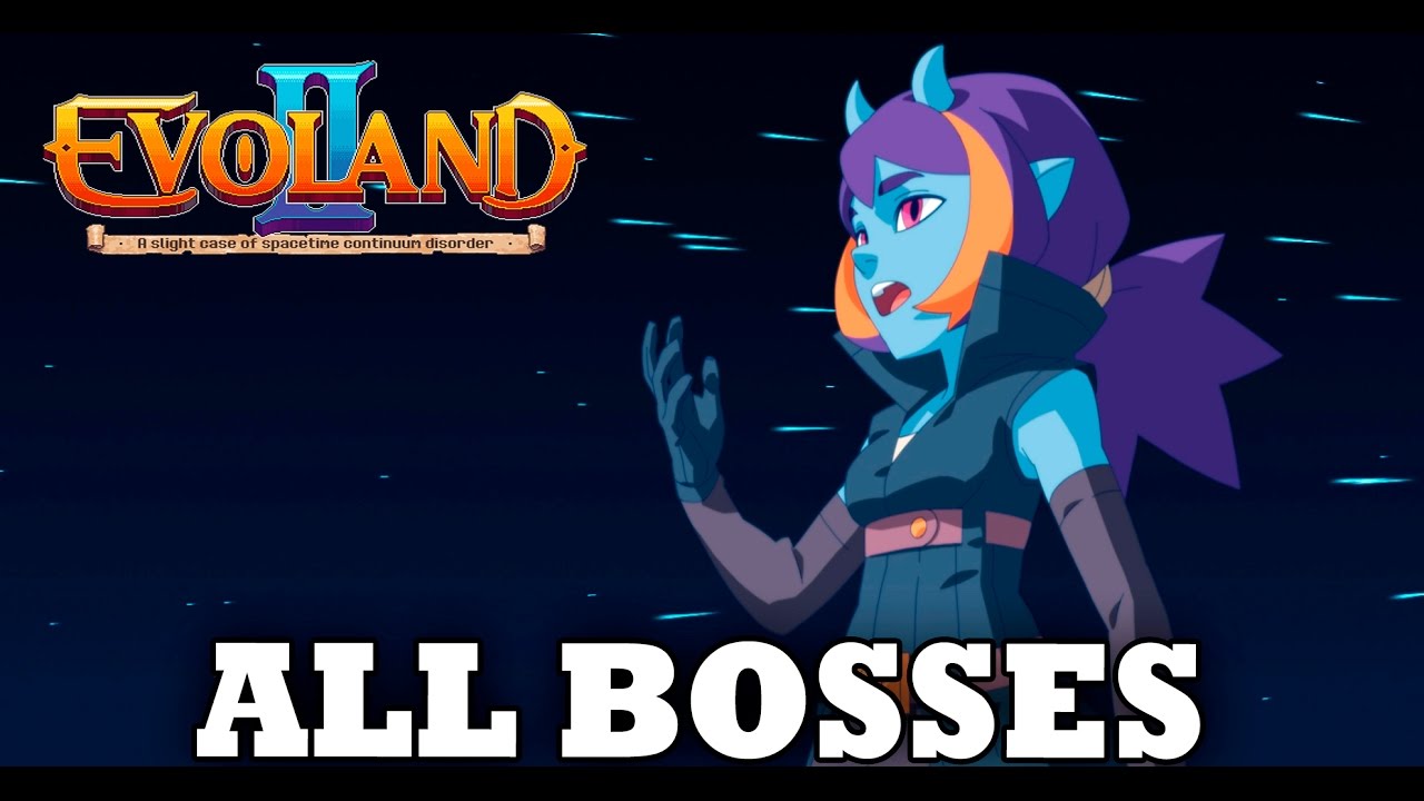 Evoland 2 - All Bosses (With Cutscenes) HD