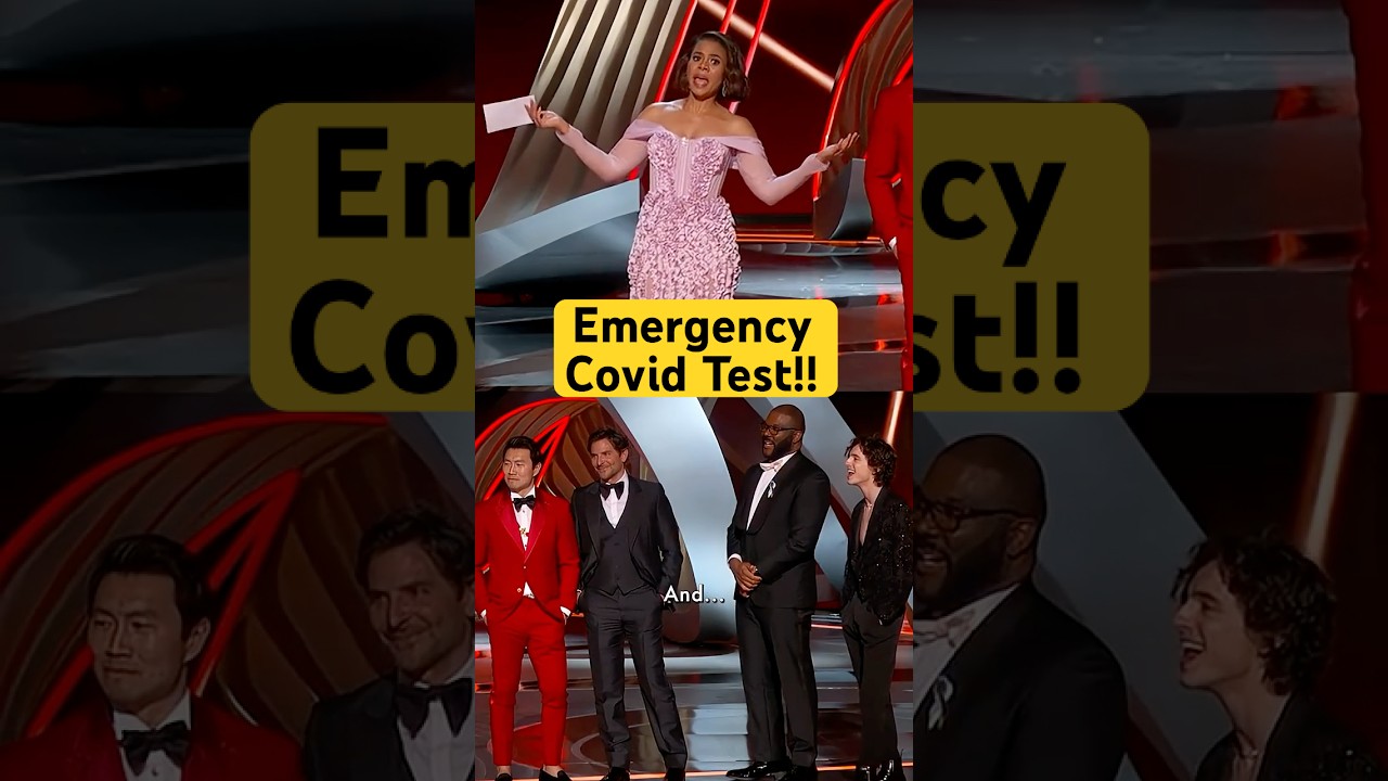 Regina Hall Calls Bradley Cooper & Timoth&eacute;e Chalamet Backstage for a &ldquo;COVID Test&rdquo;!