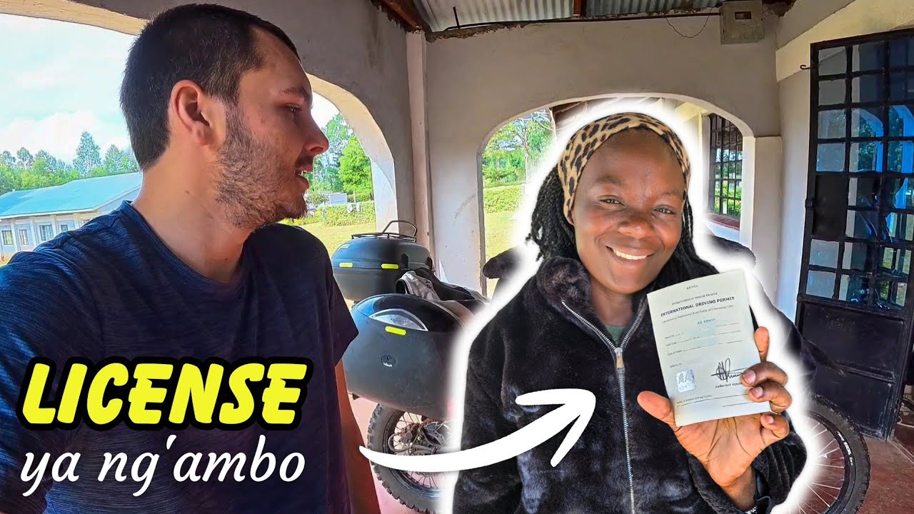 Nilipeleka Mama J achukue International License - Traveling Vlog