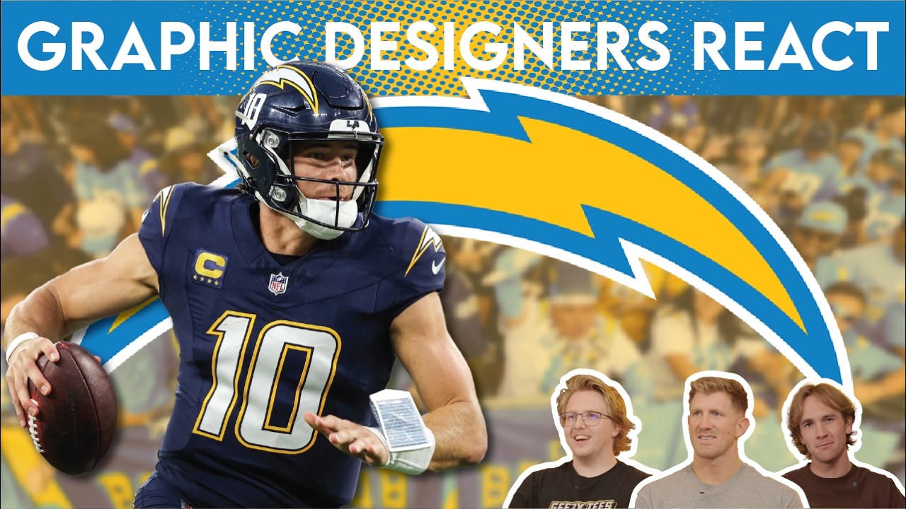 Графические дизайнеры реагируют на худшие и лучшие логотипы НФЛ | Browns, Chargers, Titans