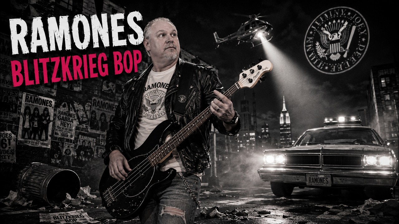 Ramones - Blitzkrieg Bop (Bass cover)