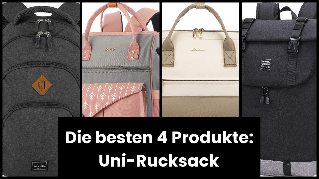 【RUCKSACK UNI】Die besten 4 Produkte: Uni-Rucksack