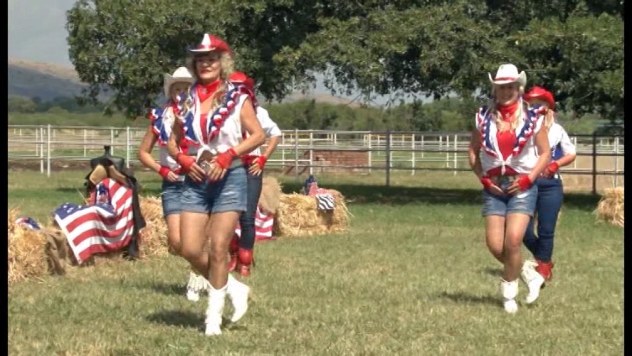 Rodeo Girls Linedancers South Africa with Armand 