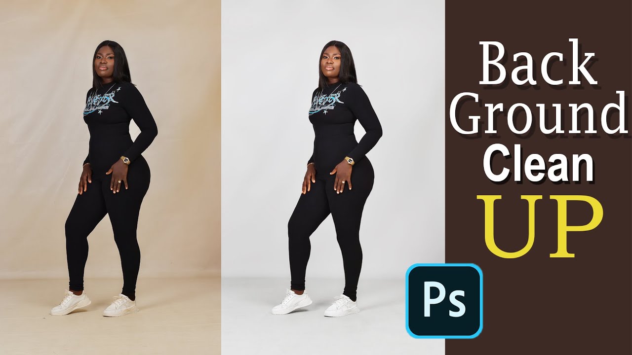 BACKGROUND OR BACKDROP CLEANING LIKE PRO IN ADOBE PHOTOSHOP.