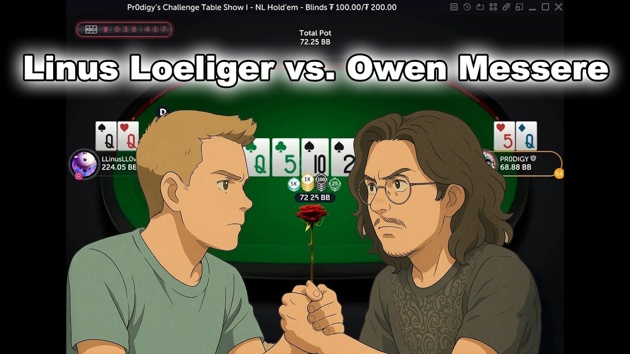 Linus Loeliger vs. Owen Messere (PR0DIGY) BIGGEST Pots (Cards Up)