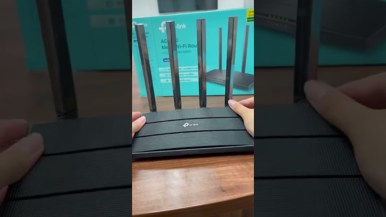 Unboxing TP Link AC1200 - Best Router 2024 #youtubeshorts #shorts #viralvideo