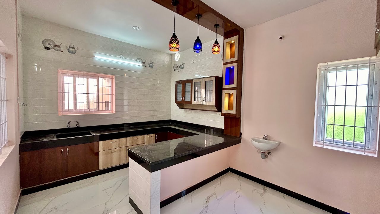16x10feet Modular Kitchen Design 🔥🔥with Big Dining Space 👌