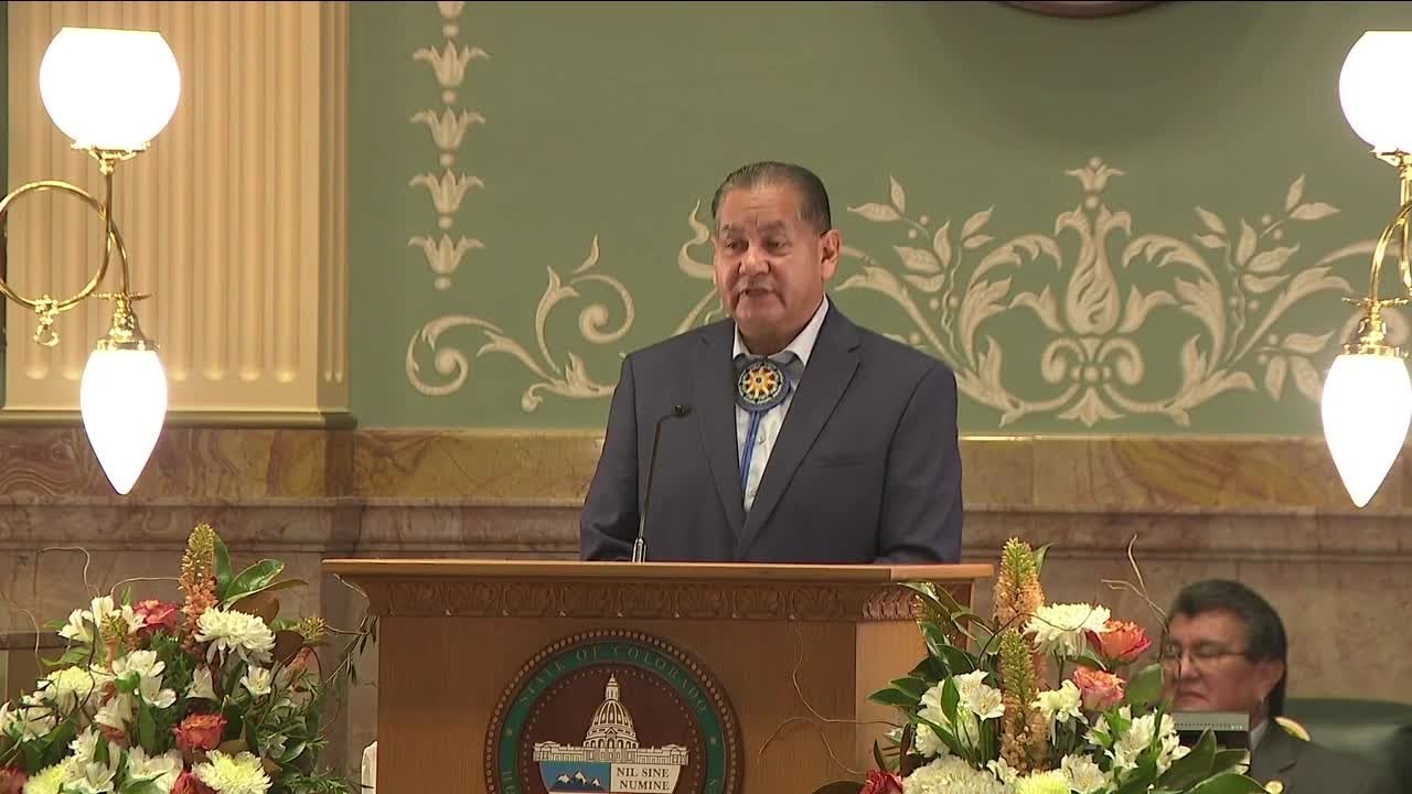 Ute tribal leaders discuss education, water rights in historic first address to state lawmakers