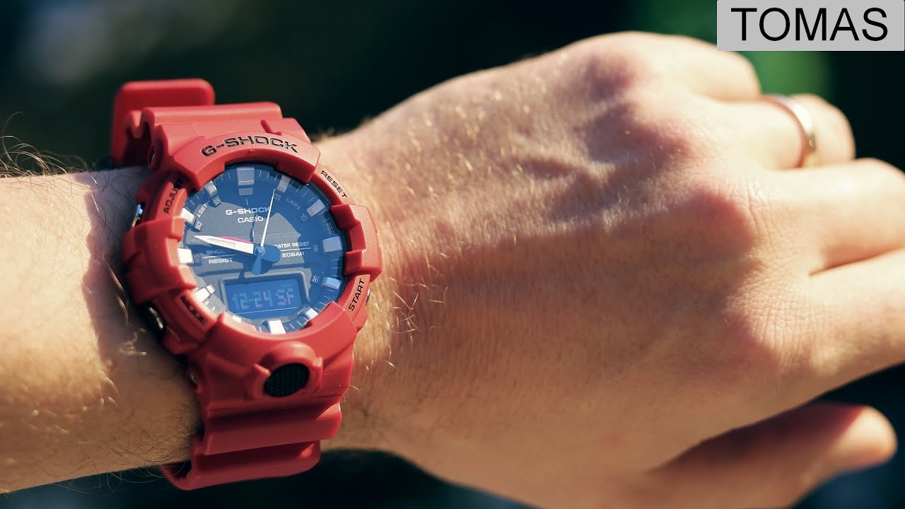Too big? G-Shock GA-800 red review
