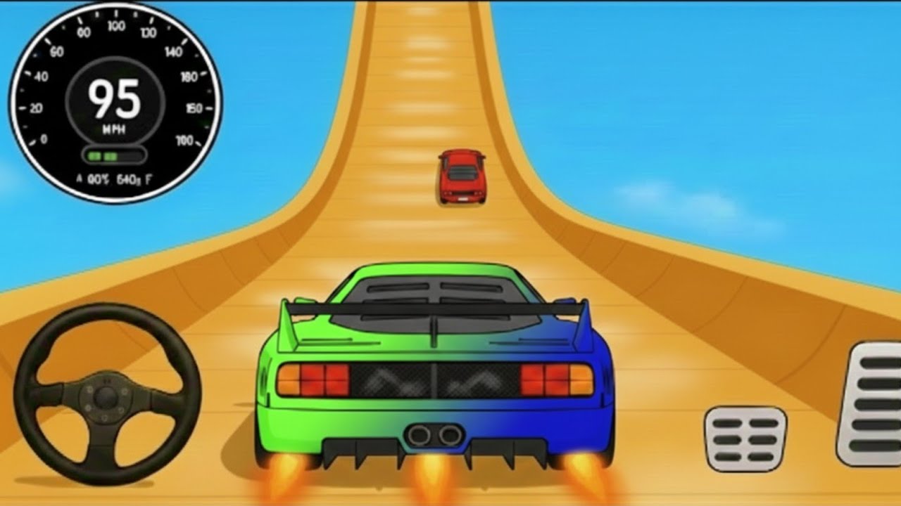 Impossible GT Car Stunt Racing - GT Car Stunt Master 3D - Android Gameplay 