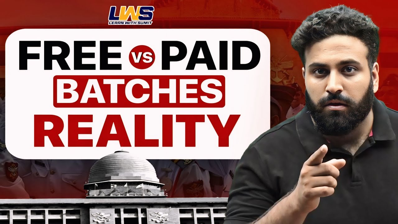 Dark Reality Of NDA 2025 Coaching😱 FREE Vs PAID NDA Batches- Learn with Sumit
