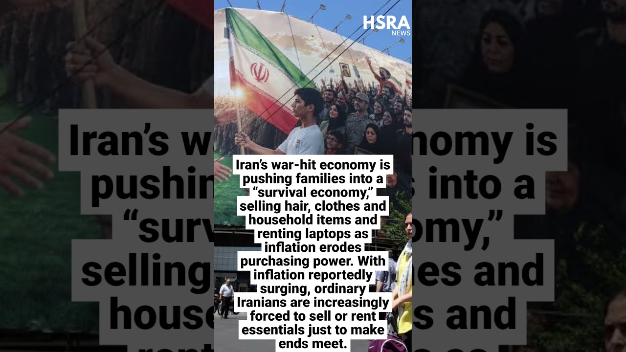 Iran&rsquo;s Survival Economy: Families Sell Hair & Clothes as Inflation Soars #shorts #breakingnews