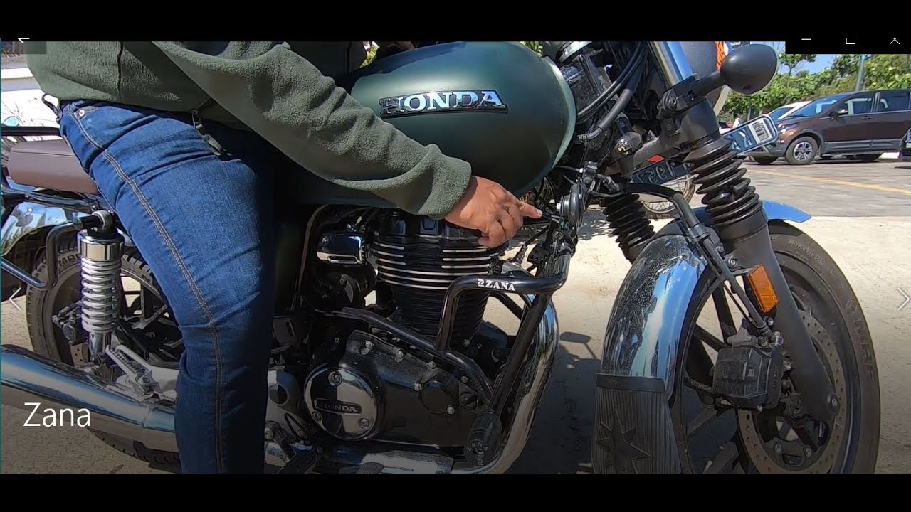 Zana Crash guard with Sliders for Honda CB 350 Highness
