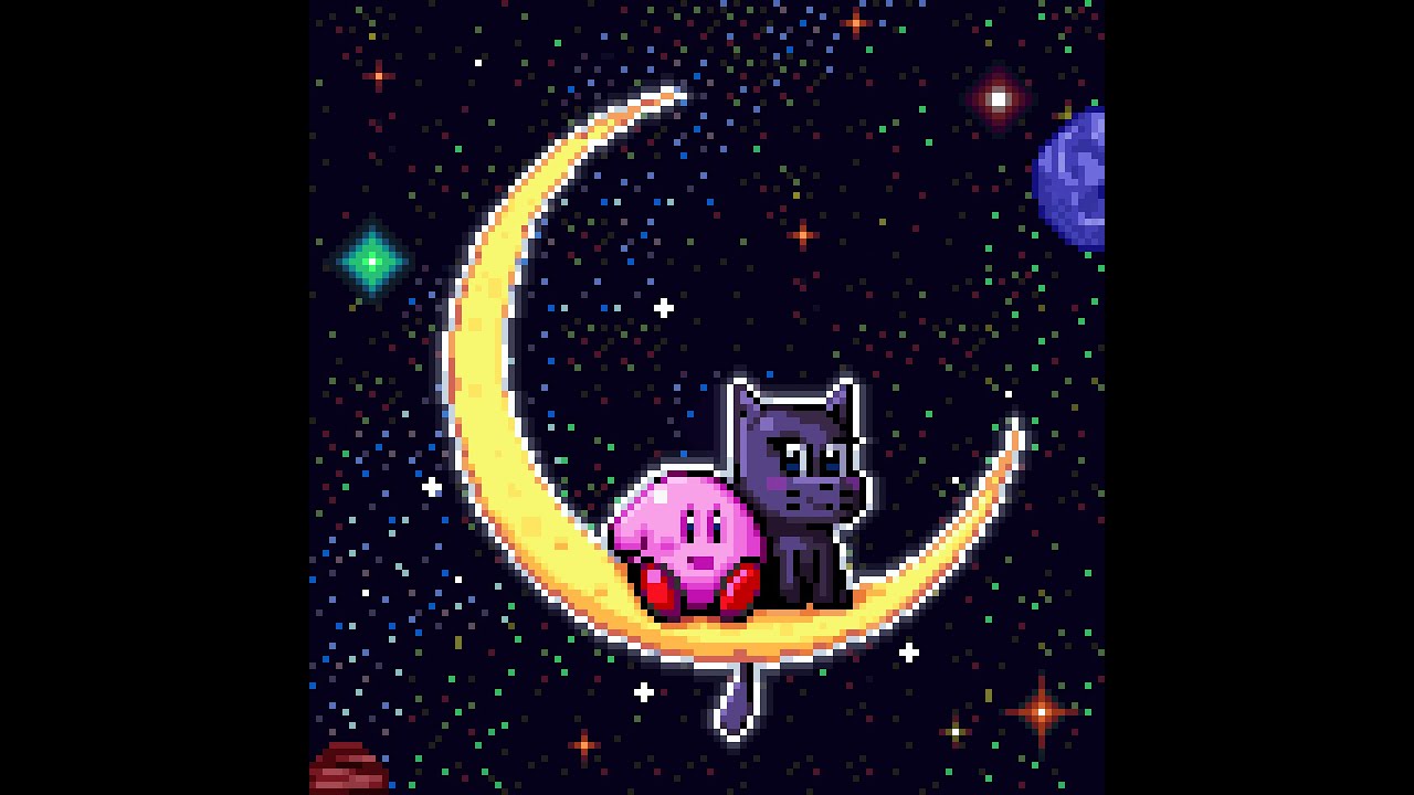 Tek It (I Watch the Moon) by Cafuné but its Kirby Super Star