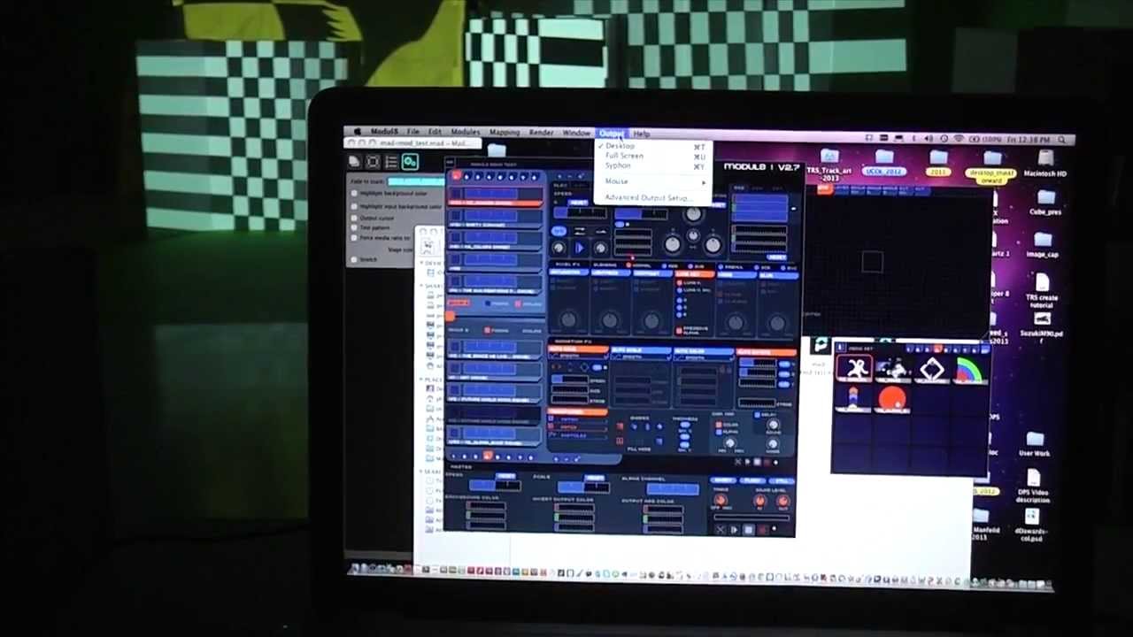 Madmapper Modul8 integration