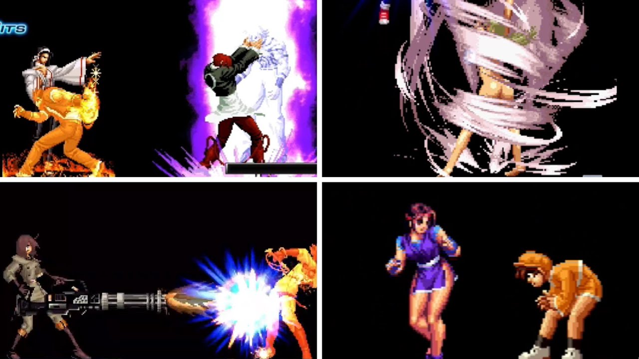 【KOF】見た事ない『合体技・超必殺技』があるかも - You might see never-before-seen combo moves and super moves! KOFW Mugen