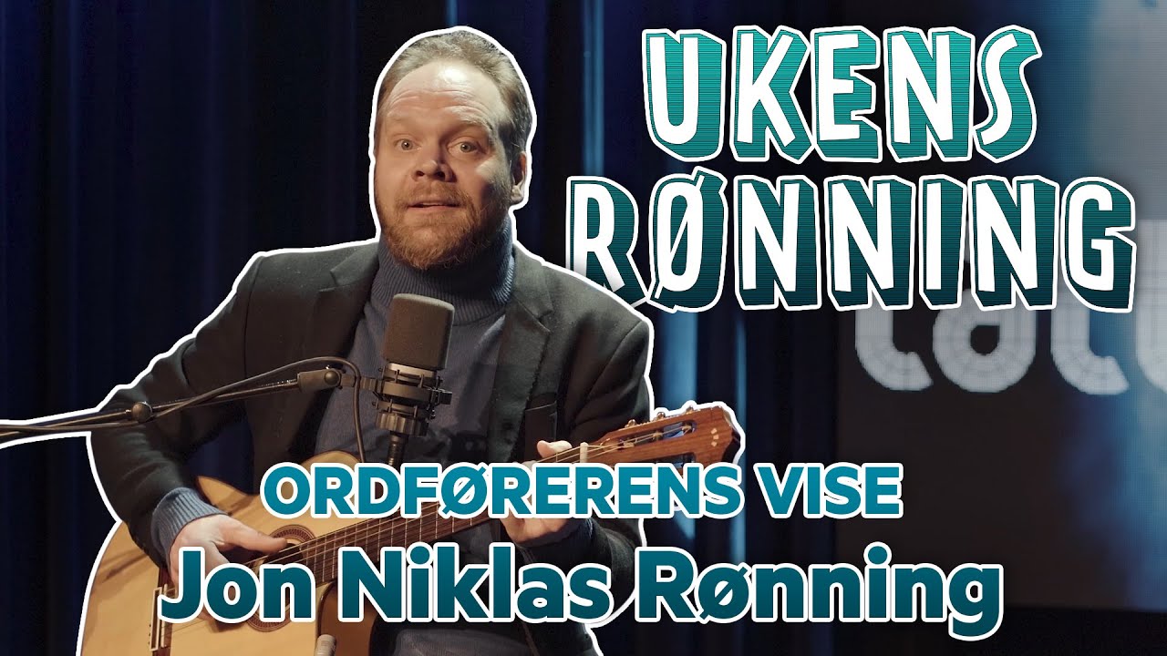 UKENS RØNNING: Ordførerens Vise - Jon Niklas Rønning