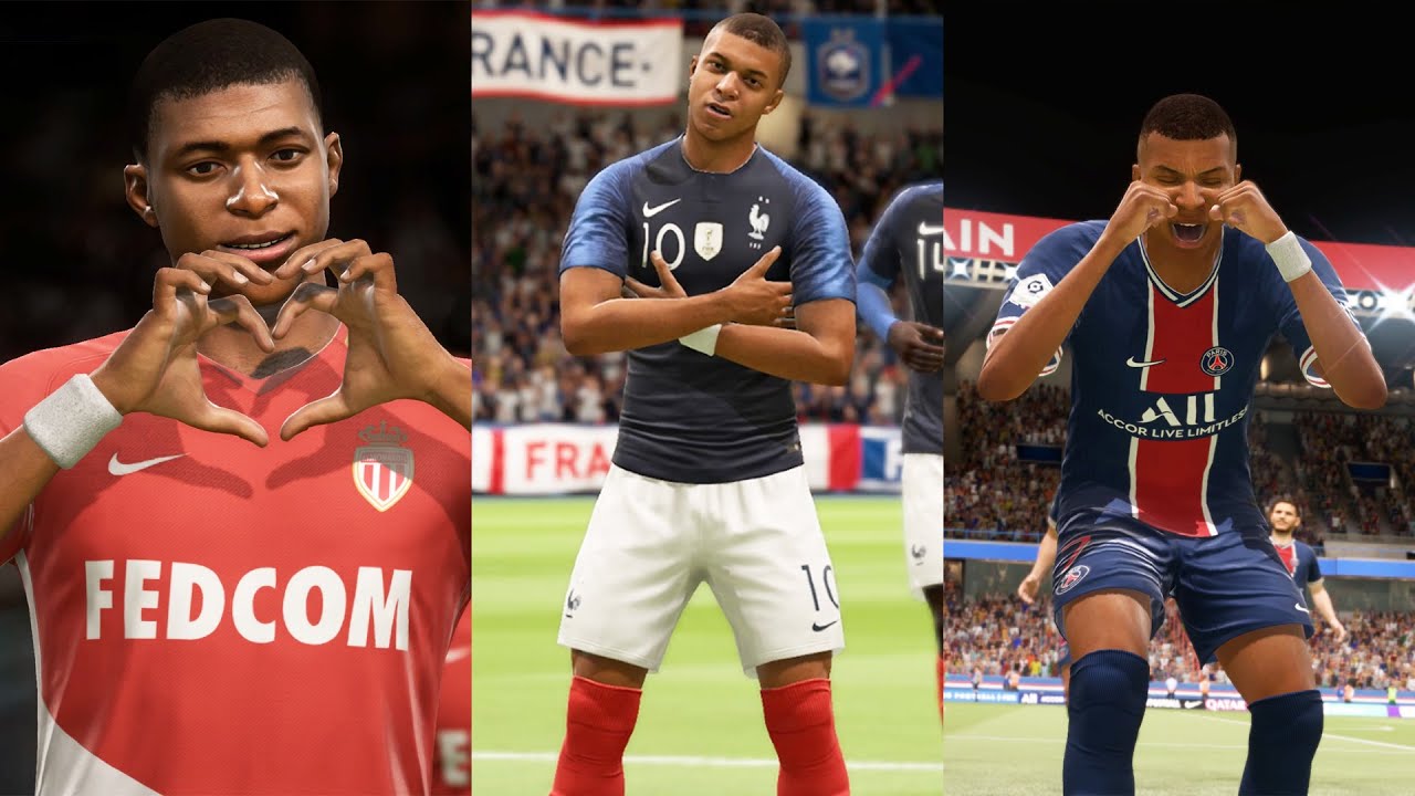 KYLIAN MBAPPE IN EVERY FIFA (16-21)