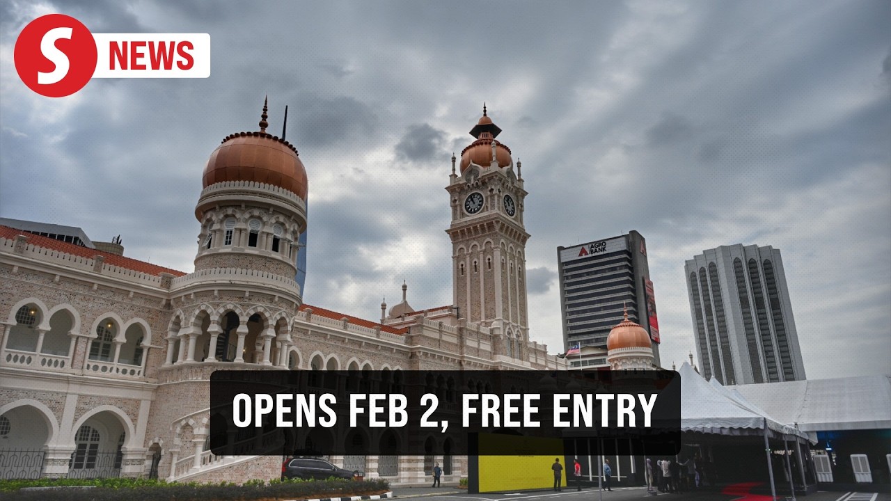 King graces completion of Phase I of Sultan Abdul Samad Building conservation