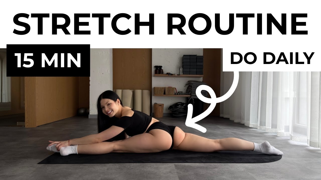 15 MIN DAILY STRETCH ✨ for Tight Muscles, Flexibility & Mobility (Full Body)