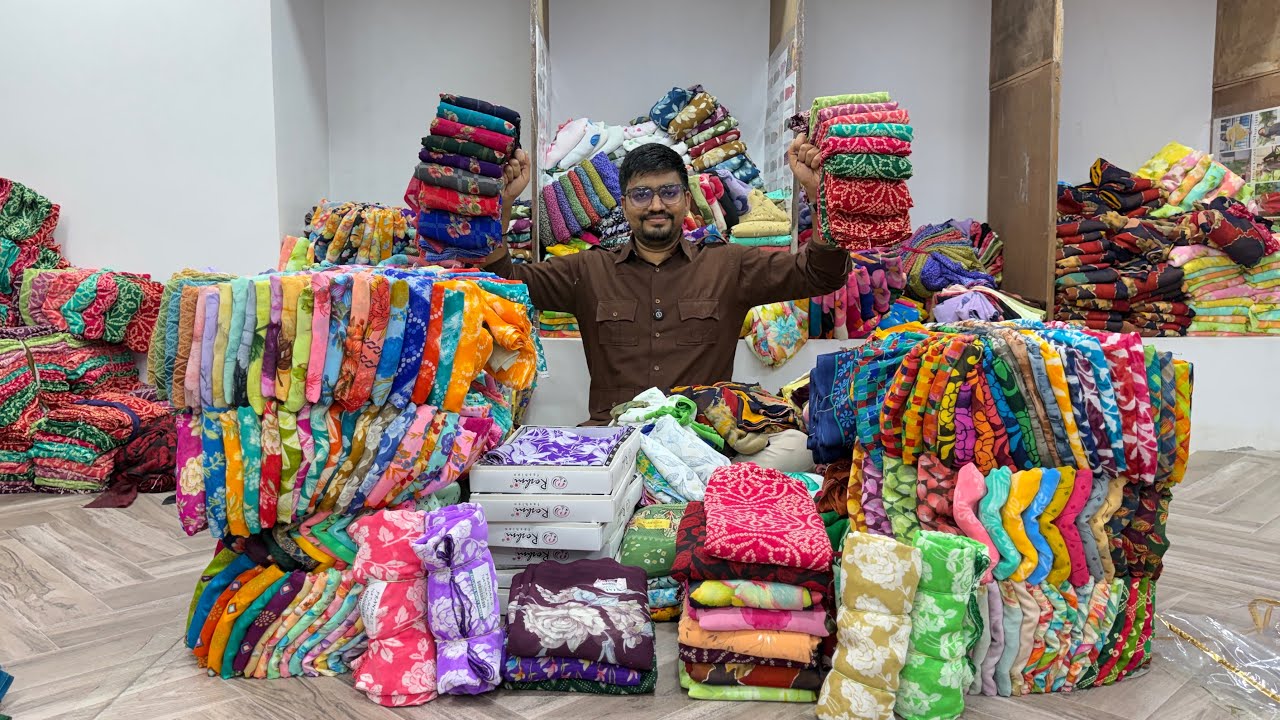 We are biggest daily wear saree supplier in surat | saree manufacturer surat