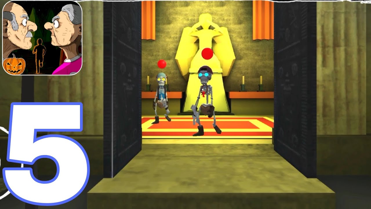 Grandpa And Granny Two Night Hunters | New  Halloween | GamePlay Walkthrough Part 5 ( iOS, Android )