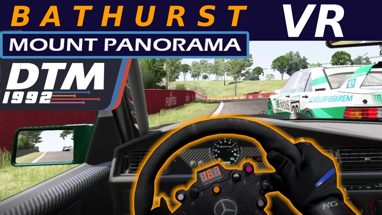🏆Never Give Up! - Bathurst Mount Panorama 90's DTM Race [Mixed Reality]