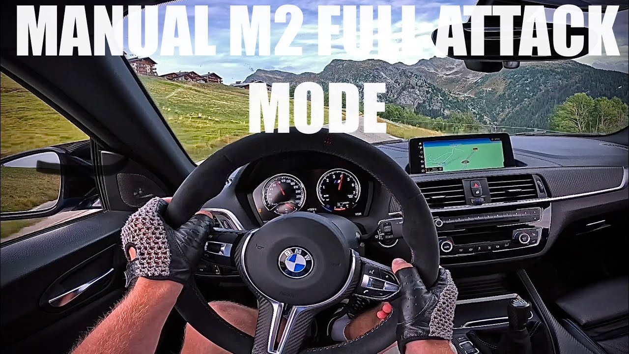 BMW M2 F87 LCI Manual | POV Full Attack Up Mountain Road | Raw Exhaust Sound | 4K