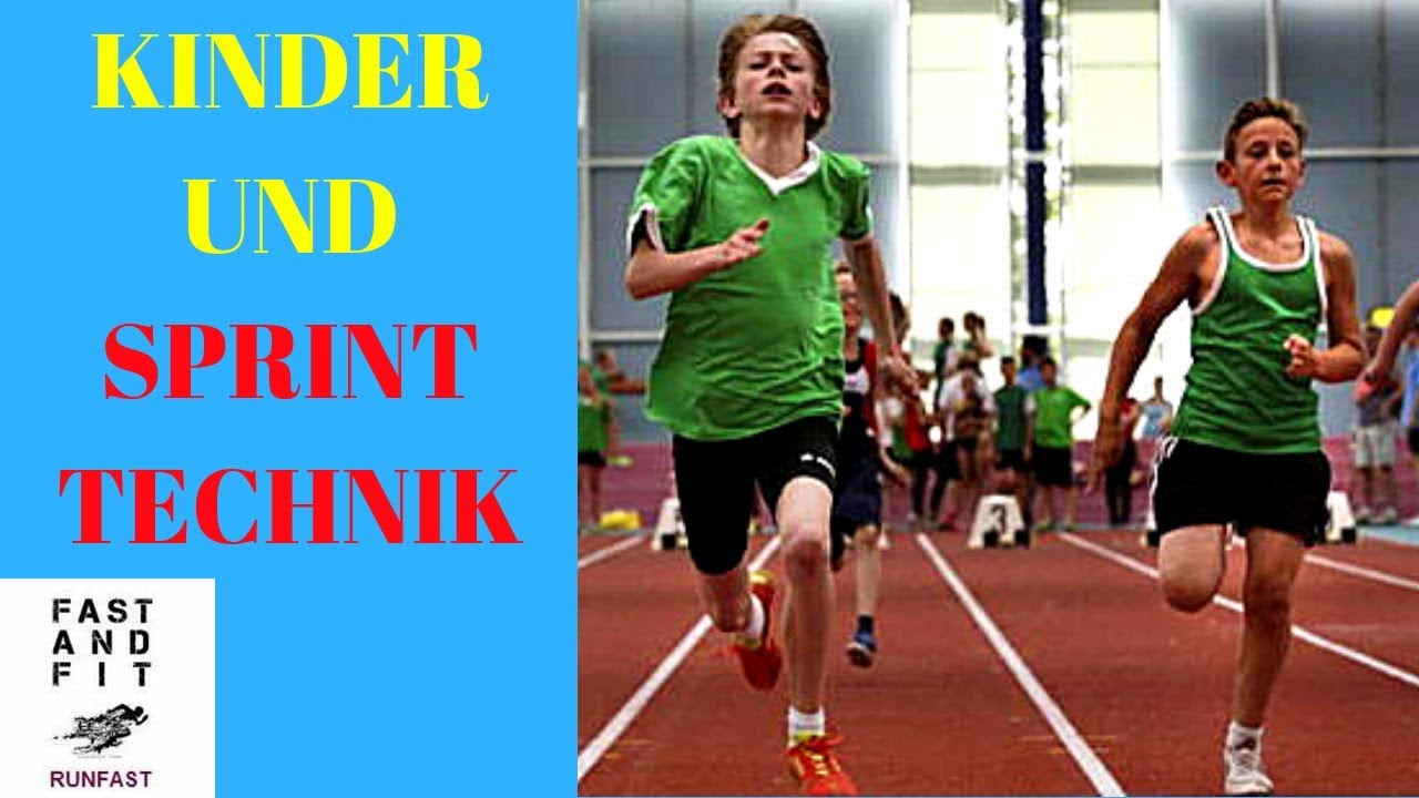 4 LAUF ABC ÜBUNGEN für KINDER: Sprint Technik (Run Fast!)