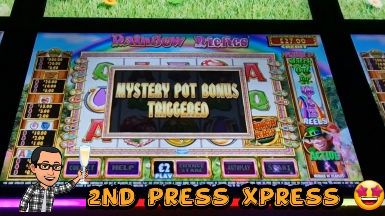 Rainbow Riches Community Gold 2nd Press in!!!