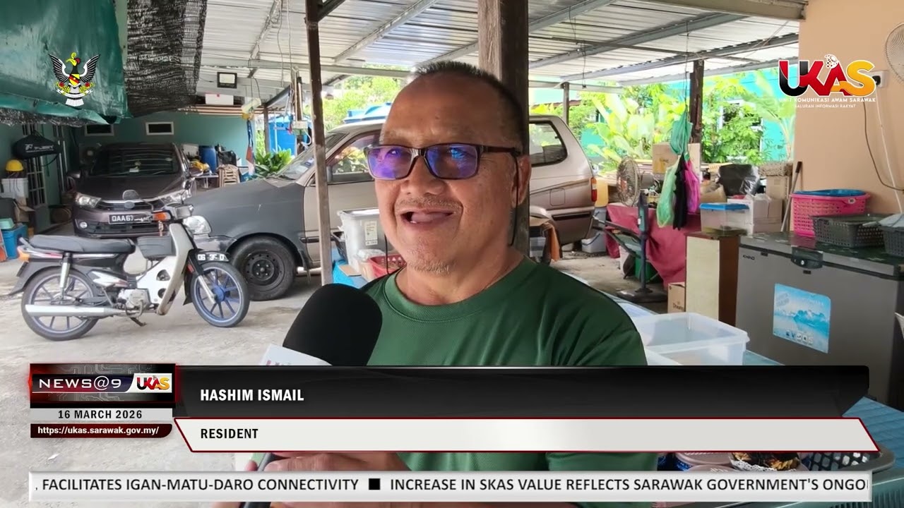 #UKASnewsClip  Batang Igan Bridge Opens New Chapter, Facilitates Igan Matu Daro Connectivity