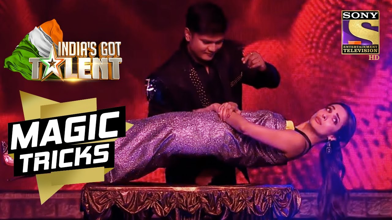 B.S. Reddy Performs An Illusion With Malaika | India's Got Talent | Magic Tricks
