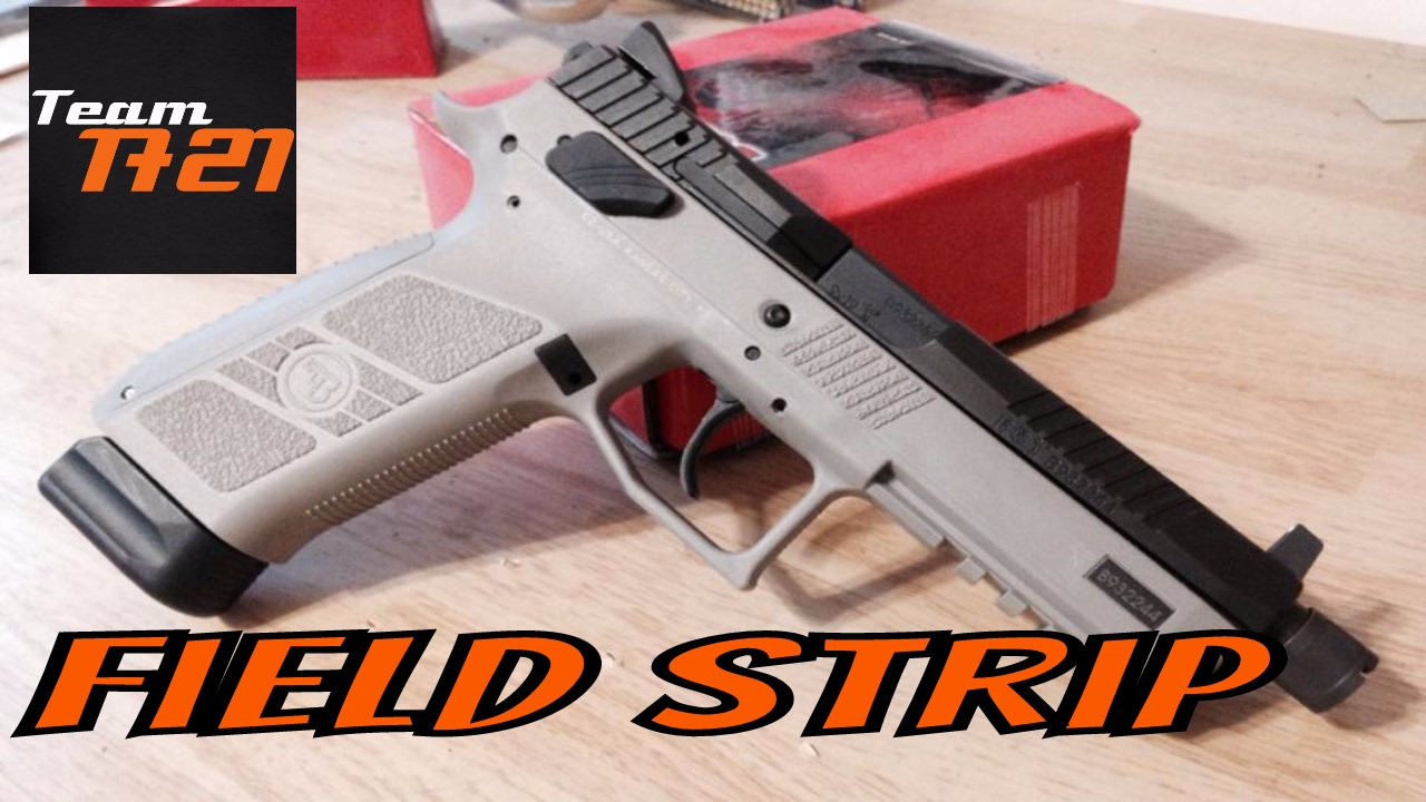 Разборка CZ P-09 Urban Grey Suppressor-Ready калибра 9 мм