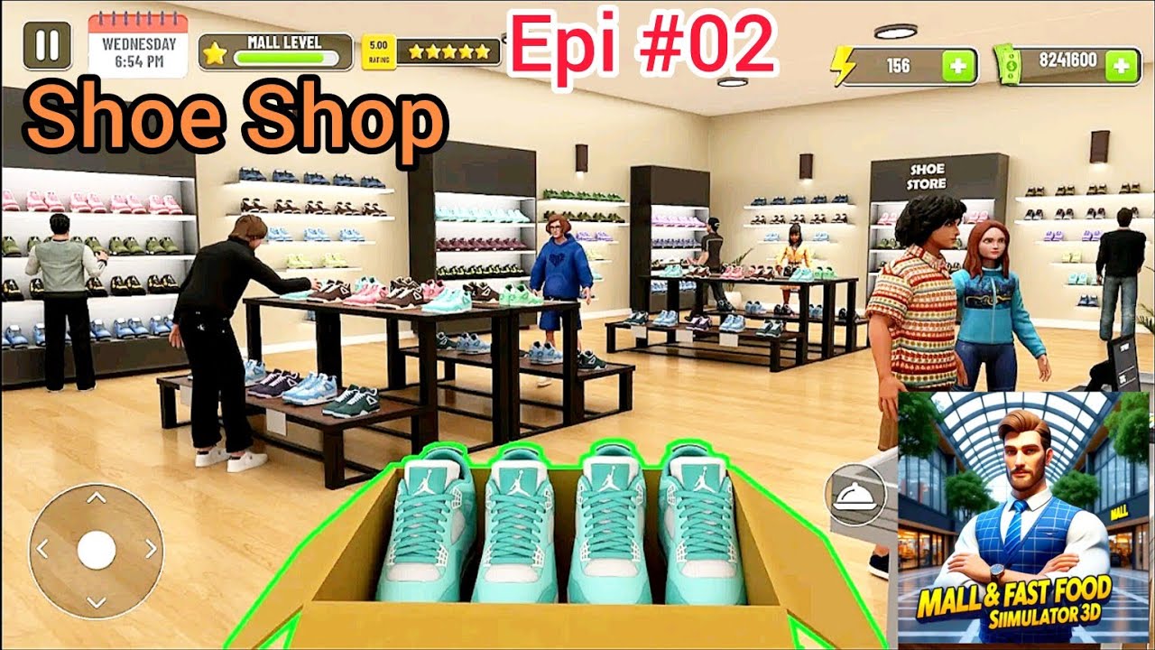 How Am I Earning Faster Than Expected?Mall And Fast Food Simulator 3D Gameplay - Episode 02