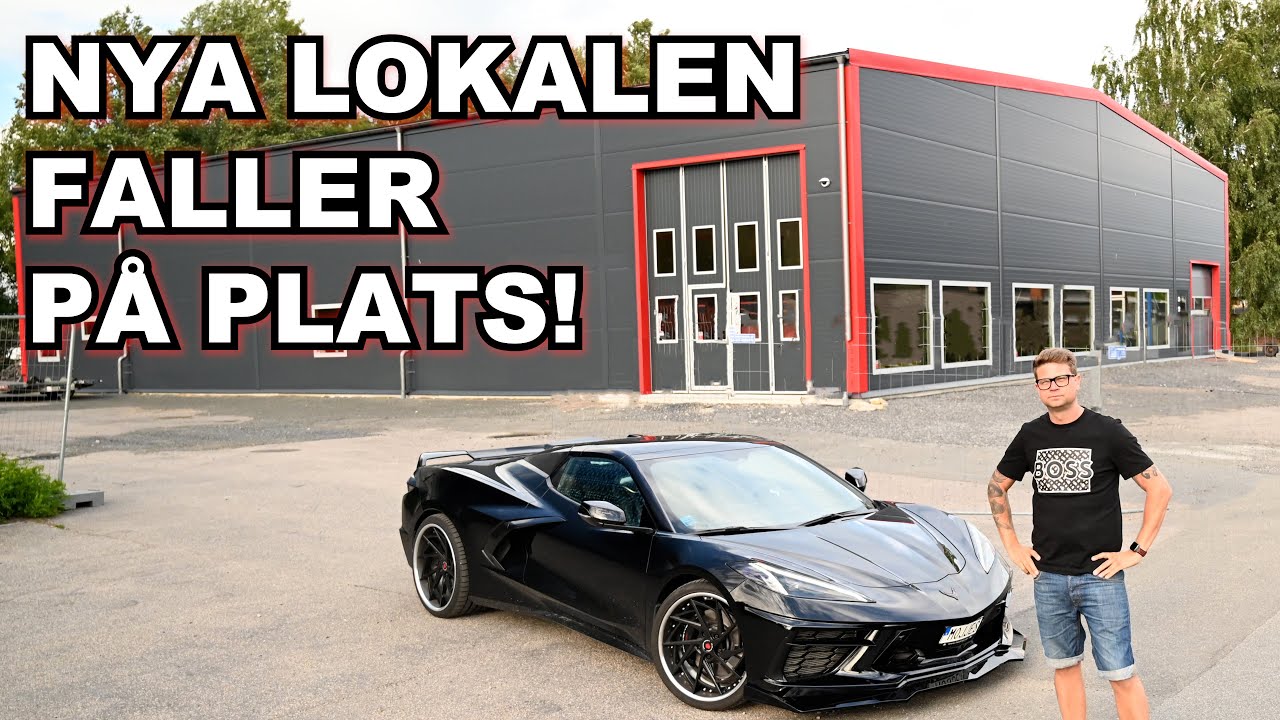MOJJE VISAR SIN NYA LACKVERKSTAD EFTER BRANDEN