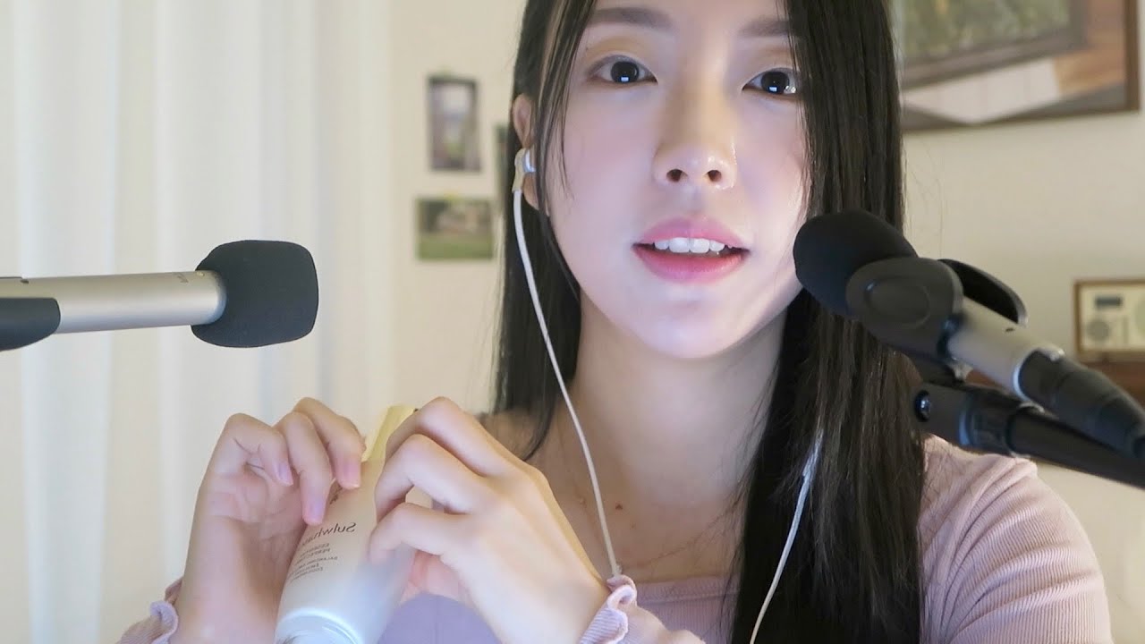ASMR 화장품 탭핑하면서 수다떨어요 💄🗣(데일리템 소개,근황토크,요즘읽는책)| Tapping,Whispering,Talking