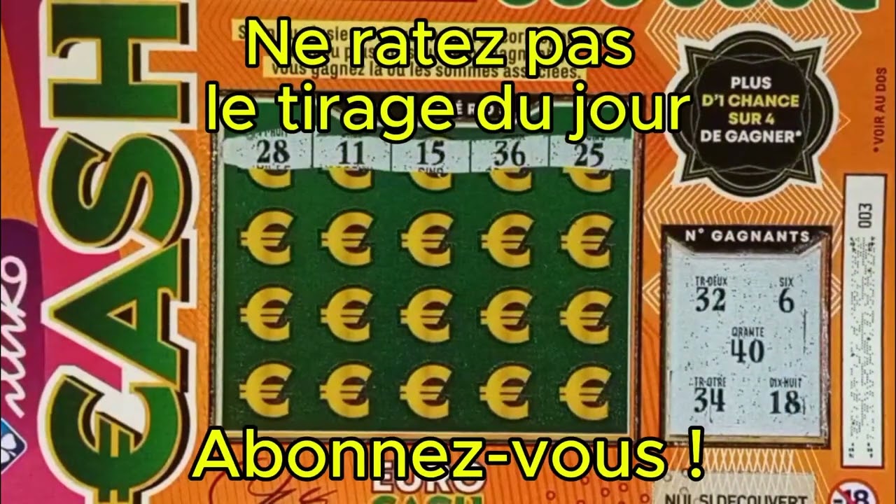 🤞Ticket du 1er mars🤞