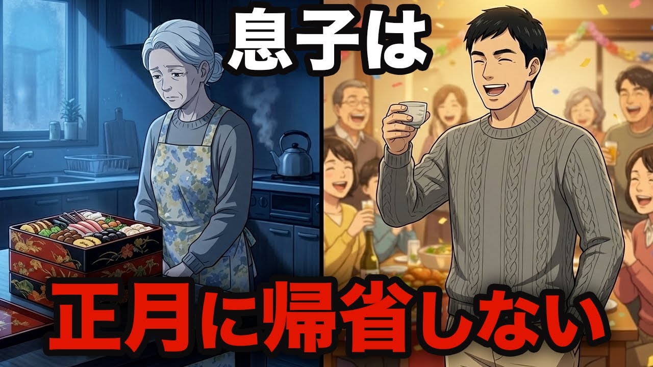 【涙腺崩壊】元旦、息子は嫁の実家へ。「外で会おう」と私の家を避けた息子。その理由を知り、私は店で泣き崩れた&hellip;&hellip;。